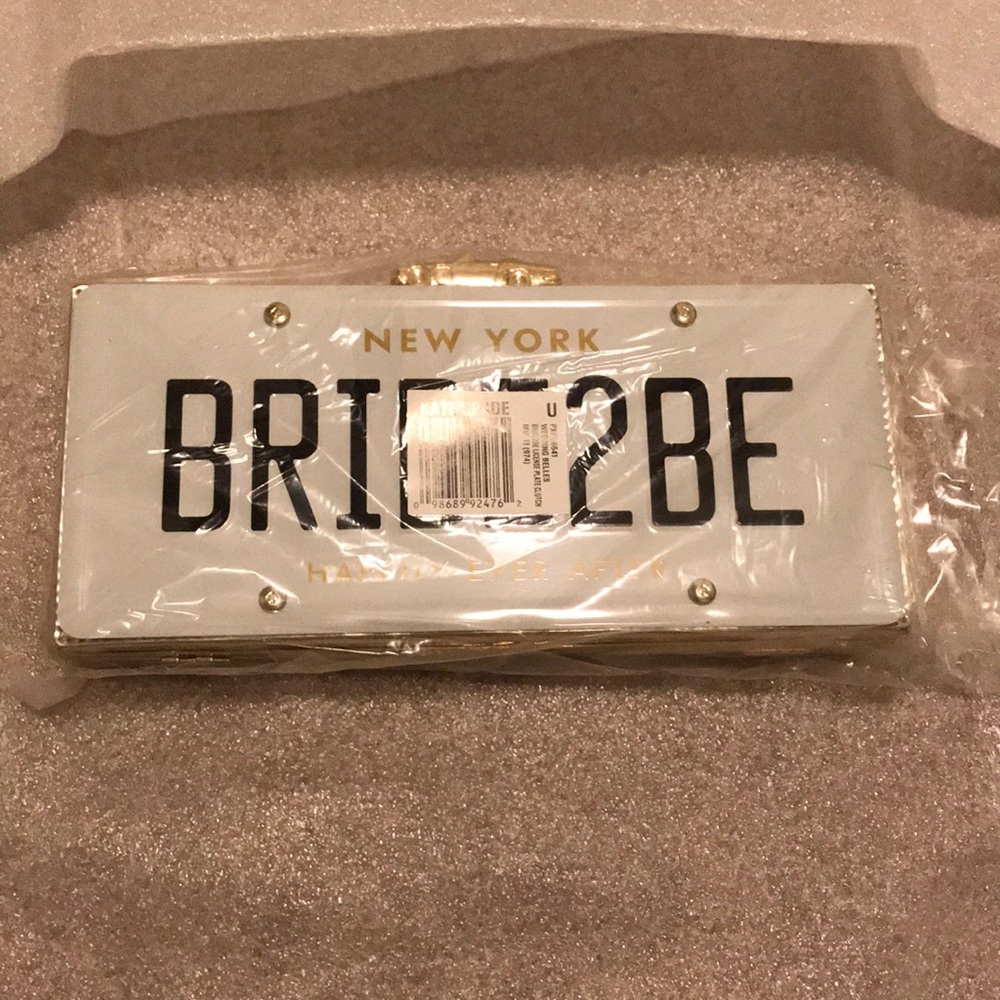 Kate Spade Bride2be clutch crossbody New